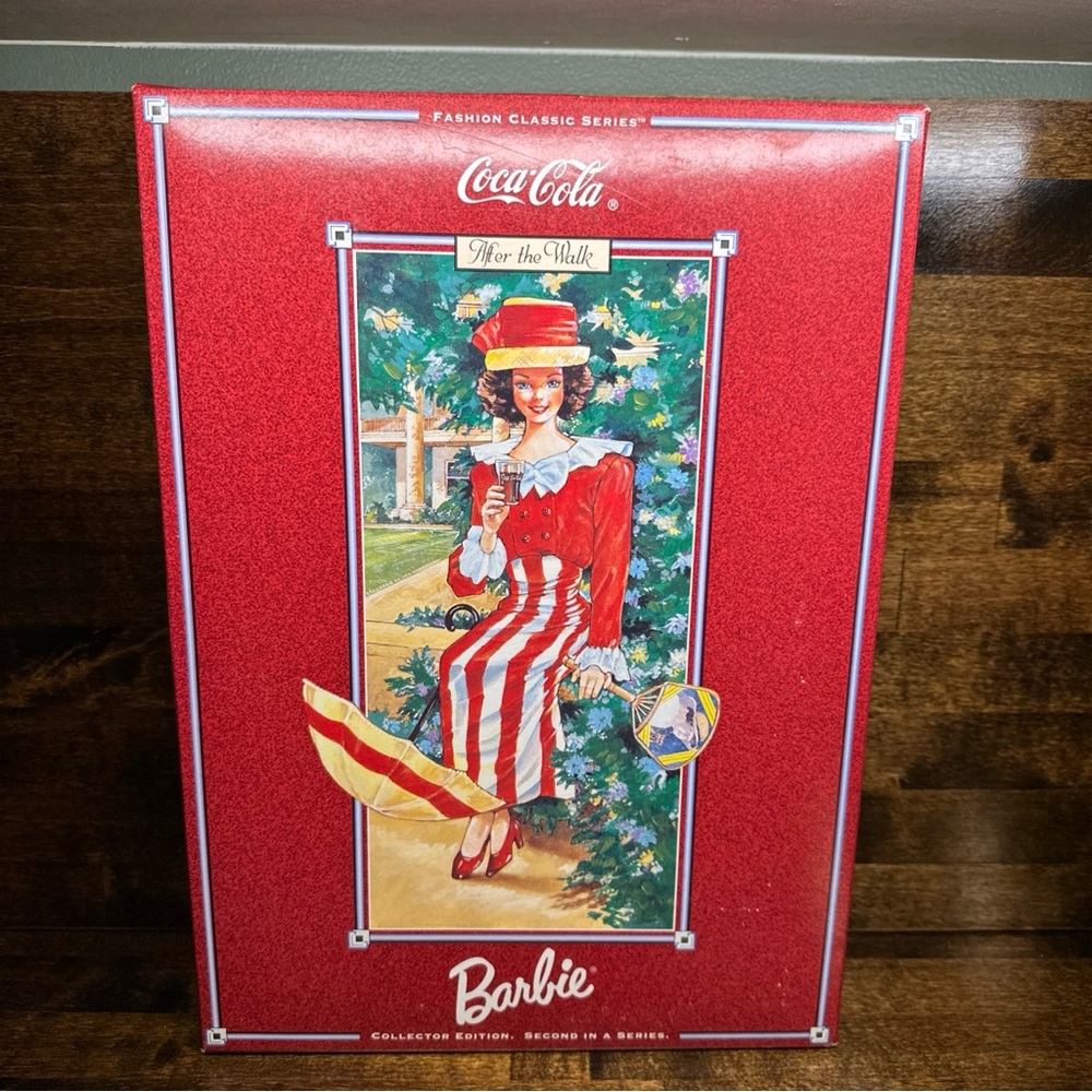 Coca-Cola Barbie Doll After The Walk 1997 Mattel Original Box Vintage - Picture 8 of 13